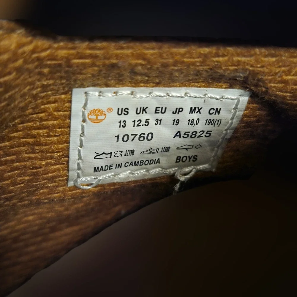 Timberland order by